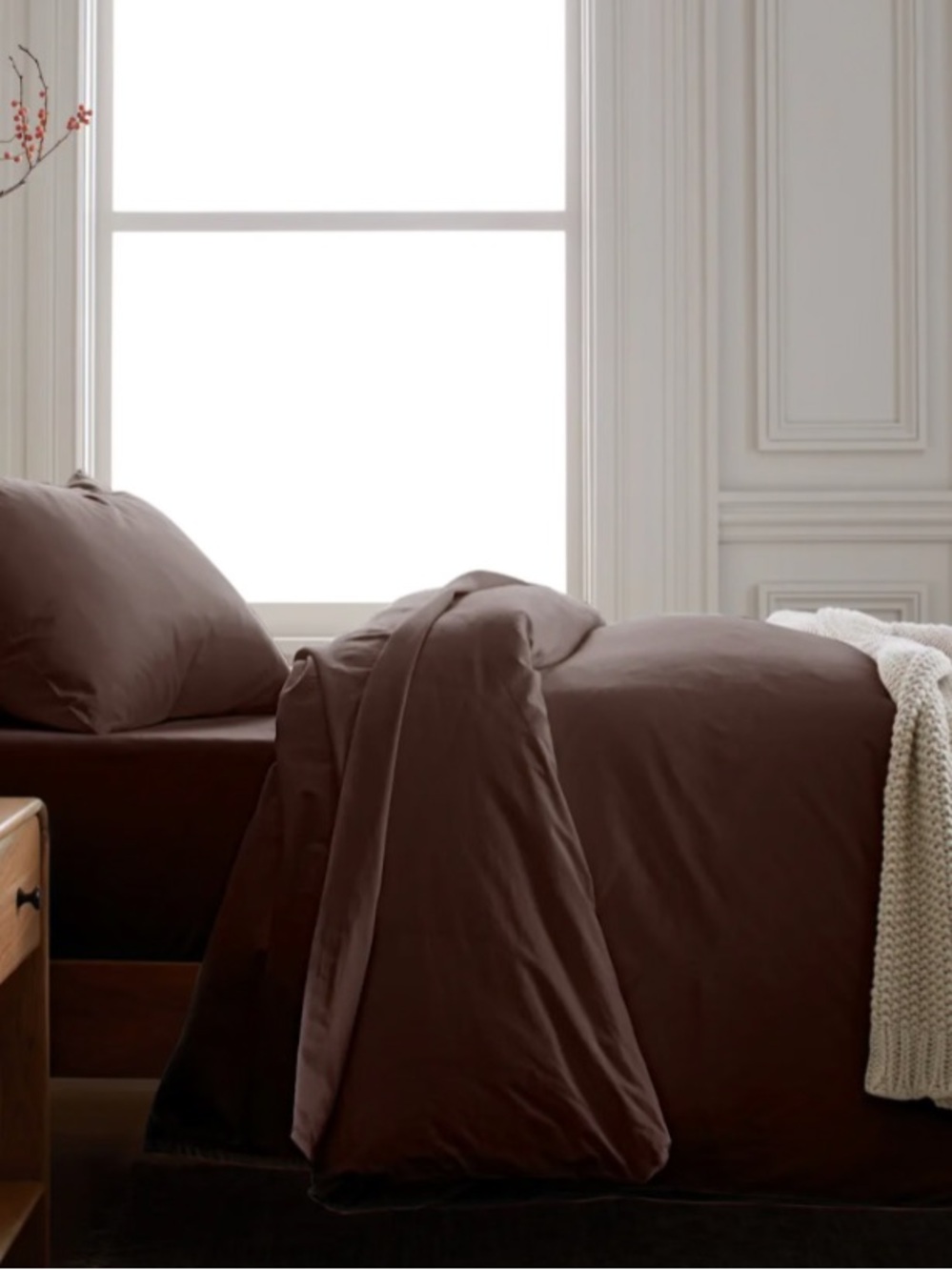 Quince 100% organic cotton King/Cal King duvet cover NWOT - Picture 3 of 6